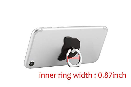 Cat Cell Phone Holder,360 Rotation Phone Ring Kickstand,Universal Cell Phone Ring Grip for Almost All Phones,Pad