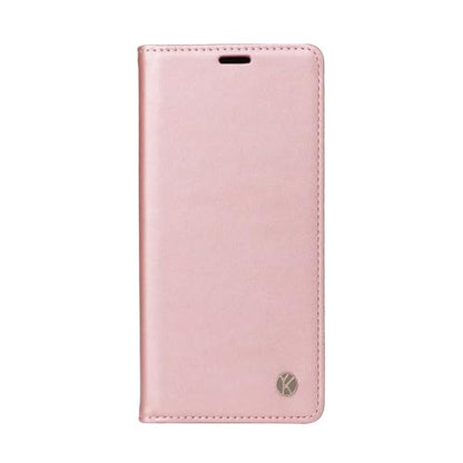 Compatible with Samsung Galaxy S24 Wallet Case PU Leather Flip Folio Case with Card Holder Magnetic Closure Shockproof Protective Phone Cover Rose Gold - color: Rose Gold, size: Samsung S24