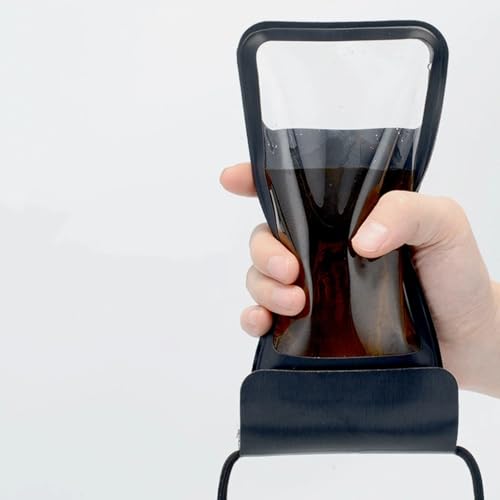 Universal Waterproof Phone Bag, Black/Pink/Light Grey - color: light gray