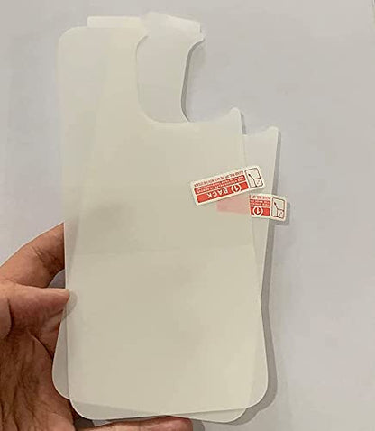 Epivol 2Pcs Back Screen Protector Film for iPhone 14 Pro Max Hydrogel Film Not Glass - color: 14 Pro Max HD Back Film