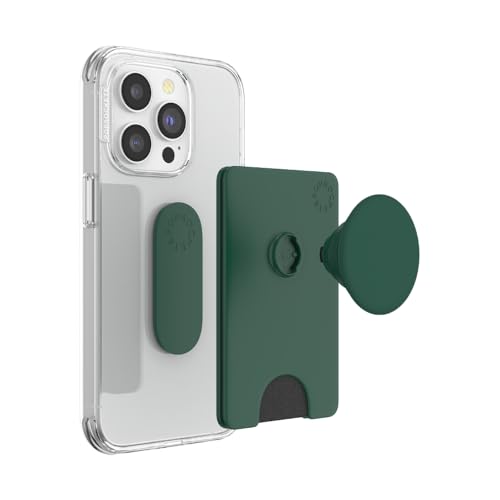 PopSockets Adhesive Phone Wallet with Grip- Fresh Pine - color: Fresh Pine, style: MagSafe