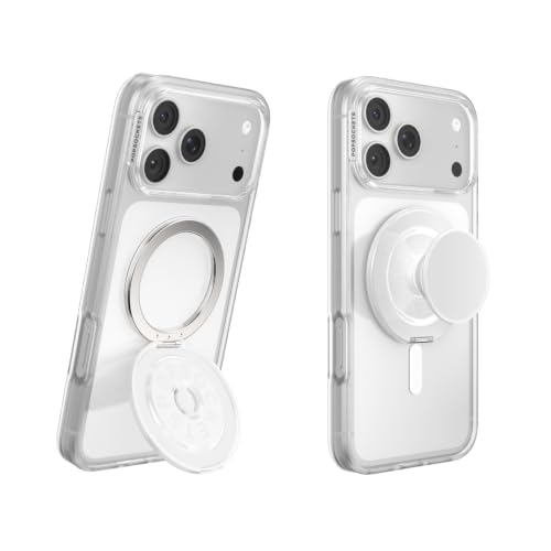 PopSockets Kick-Out Grip for MagSafe, Kickstand- Glossy White - color: Glossy White, style: MagSafe Kick-Out