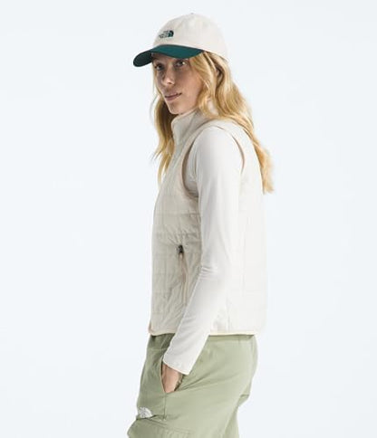 The North Face Junction Insulated Vest - color: White Dune, size: X-Small