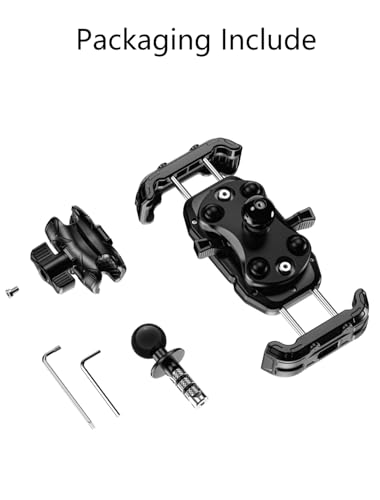 Kewig Motorcycle Fork Stem Phone Mount with Vibration Dampener