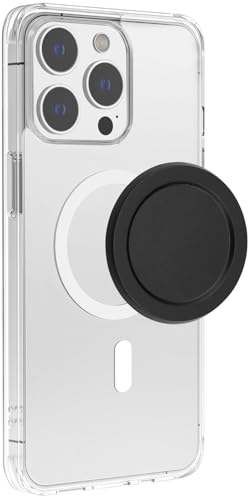 metisinno Magnetic Base Basic Compatible with PopSocket Phone Grips and iPhone MagSafe Cases, Black - color: Black, style: Base Basic
