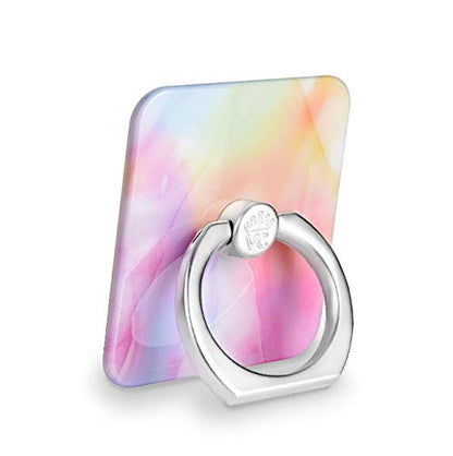 Velvet Caviar Cell Phone Ring Holder - Finger Ring & Stand - Improves Phone Grip Compatible with iPhone, Galaxy and Most Cases (Except Silicone/Leather) - Pastel Tie Dye - color: Pastel Tie Dye