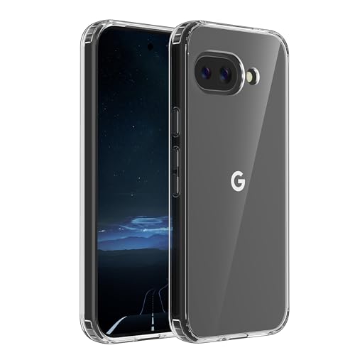 ONES Goolgle Pixel 10a Slim Case,Military-Grade Drop Guard, Anti-Yellowing, Shockproof Cove Pixel 10a, Scratch-Resistant, Transparent - color: HD Highly Clear, size: Pixel 10a