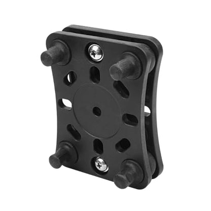 Motorcycle Phone Holder with Vibration Dampener Secure Handlebar Mount for Smartphones Durable Shock Absorbing Design for Safe Cycling and Riding Stability