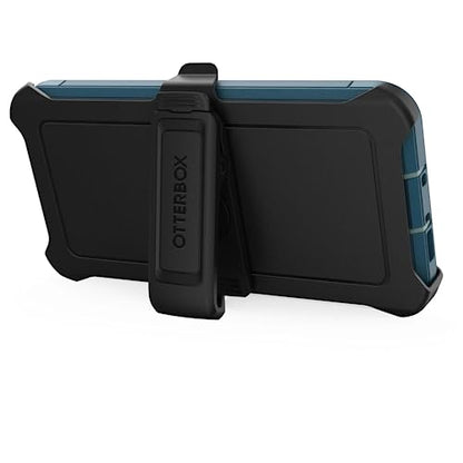 OtterBox Galaxy S23+ (Only) - Defender Series Case - Manoeuvre (Blue), Rugged & Durable - with Port Protection - Includes Holster Clip Kickstand - Microbial Defense Protection - Non-Retail Packaging - color: Manoeuvre (Blue)