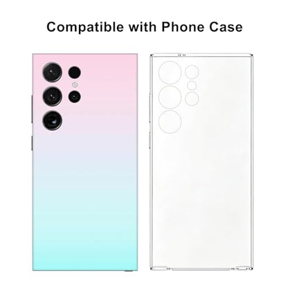2 Pack Skin Wraps Compatible with Samsung Galaxy S24 Ultra (Multi) - color: Multi