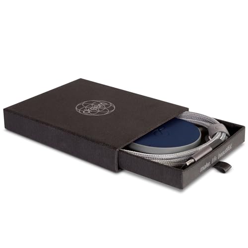 Dreem Empower Magnetic Wireless Charger Pad (Factory Seconds) – Compatible with MagSafe for iPhone 18/17/16/15/14/13/12 & Qi-Certified Devices – Premium Vegan Leather [Royal]