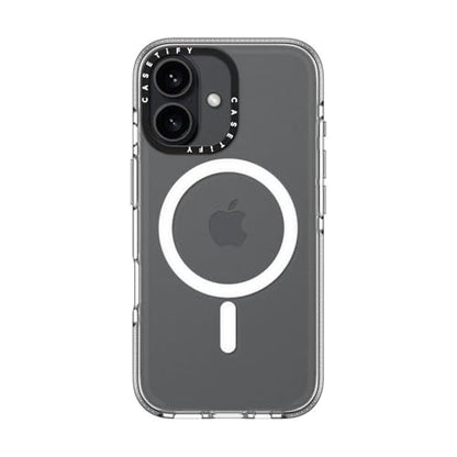 CASETiFY for iPhone 16 Case - Impact Clear Compatible with MagSafe | Not Yellowing | 6.6 ft. 3x Military Grade Drop Protection | Clear - color: Clear, size: Iphone 16 (6.1")