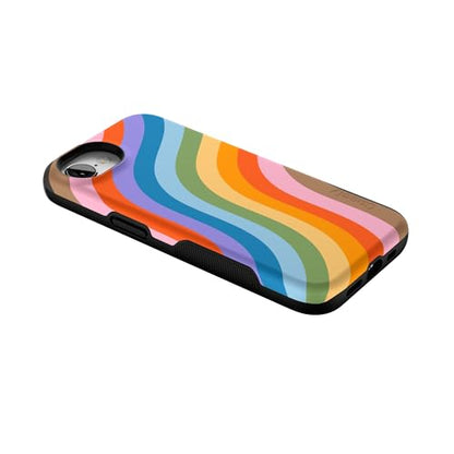 Casely iPhone 16e Case | Love for All | Rainbow Pride | Bold Protective Design | Compatible with MagSafe - color: Love for All | Rainbow Pride