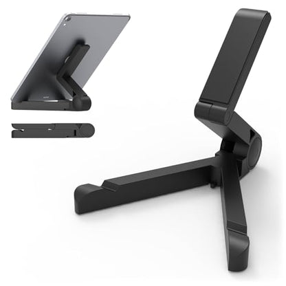 Kado Tablet Stand for Tablet, Adjustable Portable Monitor Holder, Foldable iPad Accessories for Office Compatible with Kindle, Switch, Surface Pro, iPad Pro/Air/Mini, iPhone Pro/Max/Plus