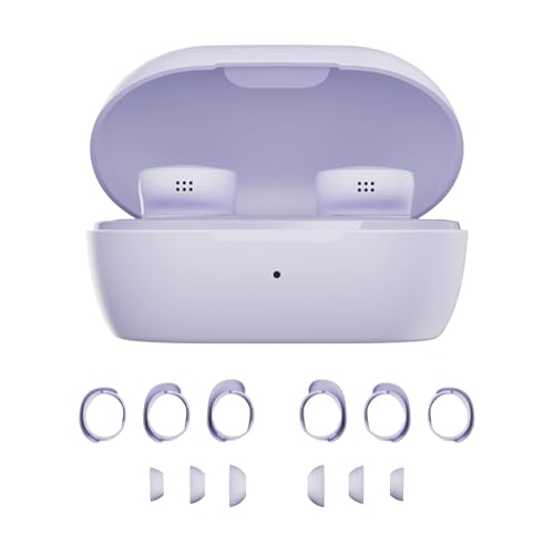 Bose QuietComfort Bluetooth Earbuds, True Wireless Earbuds with Active Noise Cancellation and Mic, Deep Bass, IPX4 Rating, Up to 8.5 Hours of Playtime, Chilled Lilac - color: Chilled Lilac