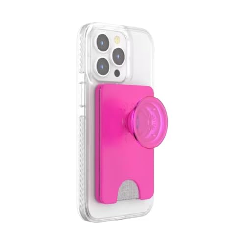 PopSockets Phone Wallet for MagSafe with Grip- Magenta - color: Magenta, style: MagSafe