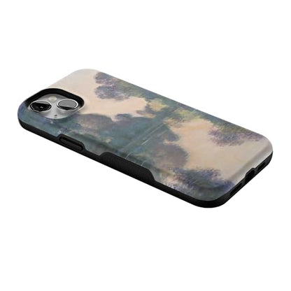 Casely iPhone 15 Plus Case | Monet's Morning | The Met Museum | Bold Protective Design | Compatible with MagSafe - color: Monet's Morning | The Met Museum