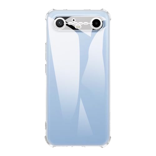 Protective Case for Tecno Pova Slim 5G - Clear | 6.78" Slim Shockproof Bumper Back Cover Anti-Scratch Flexible TPU Shell, Grip-Friendly - color: Clear