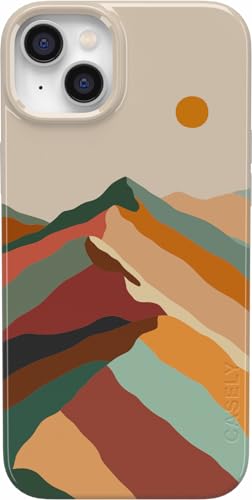 Casely iPhone 14 Plus Case | Magic Mountain | Colorblock | Compatible with MagSafe | Classic Ultra Slim Design - color: Magic Mountain | Colorblock