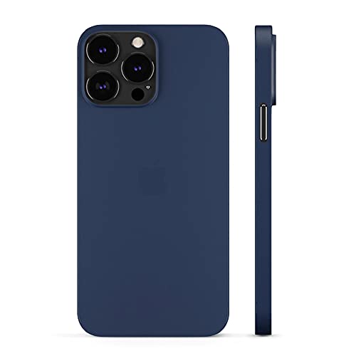PEEL Super Thin Case for iPhone 13 Pro Max (Navy) | Sleek, Minimalist Design, Branding-Free, Ultra Slim, Protects & Showcases Your Device - color: Navy, size: iPhone 13 Pro Max