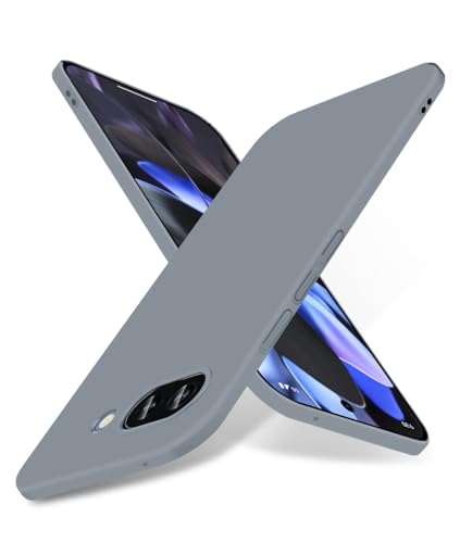Super Thin Case for Google Pixel 9a, Ultra Slim Anti-Scratch Skin-Friendly Hard PC Cover [Silky Touch & Matte Finish] Lightweight Minimalist for Google Pixel 9a Phone Case, Gray - color: Gray, size: for Pixel 9a(6.3")