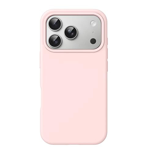 JETech Silicone Case for iPhone 17 Pro, Light Pink - color: Light Pink, size: iPhone 17 Pro