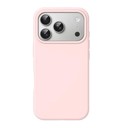 JETech Silicone Case for iPhone 17 Pro, Light Pink - color: Light Pink, size: iPhone 17 Pro