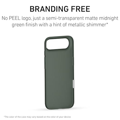 PEEL Super Thin Case for iPhone 17 Air (Midnight Green) - color: Midnight Green, size: Super Thin