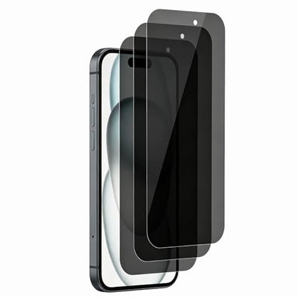 3 Pack Privacy Screen Protector For iPhone 15 (6.1")