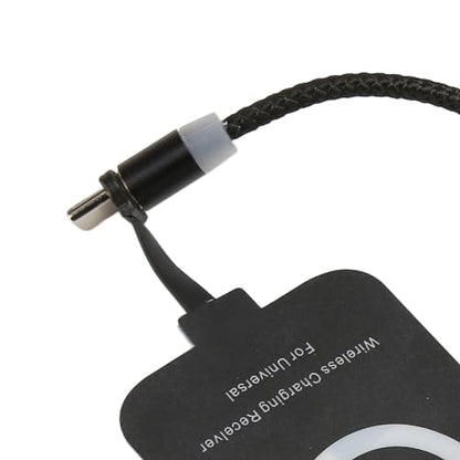 Type C Wireless Charging Receiver, Thin Magnetic Dual Purpose Charger Receiver, Charging Patch for All Type C Interface Cell Phones