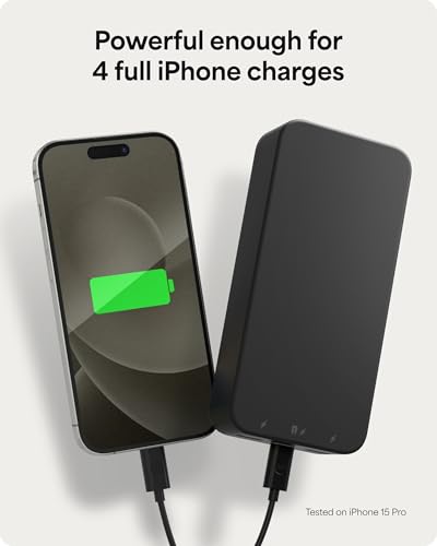 mophie Powerstation XL Power Bank 2023-20,000 mAh Large Internal Battery, (2) USB-A Ports and (1) 20W USB-C PD Fast Charging Input/Output Port, Travel-Friendly - size: 20,000 mAh, style: Gen 2