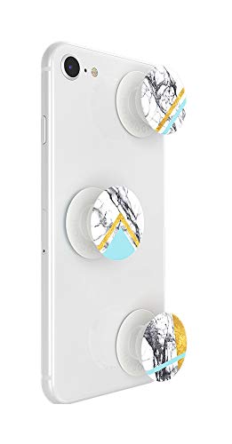 PopSockets PopMinis: Mini Grips for Phones & Tablets (3 Pack) - Marble Glam