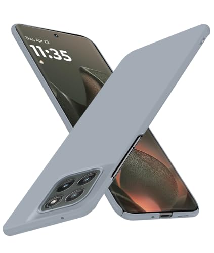 for Motorola Edge 2025 Case, Ultra-Thin Slim Fit [Silky Touch Series] Phone Cases Matte Finish Coating Grip Light Protective Cell Phone Back Cover for Moto Edge 2025 6.7", Gray - color: Gray, size: for Motorola Edge 2025