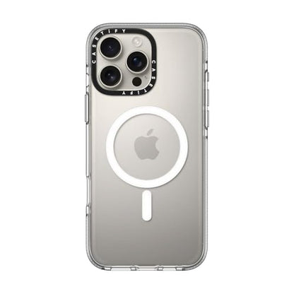 CASETiFY for iPhone 16 Pro Max Case - Impact Clear Compatible with MagSafe | Not Yellowing | 6.6 ft. 3x Military Grade Drop Protection | Clear - color: Clear, size: Iphone 16 Pro Max (6.9")