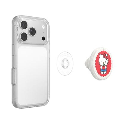 PopSockets Adhesive Phone Grip, Holder- Looking Good - color: Looking Good Hello Kitty Adhesive, style: Adhesive