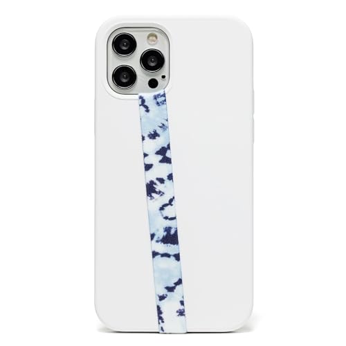 Full-Hand Elastic Phone Strap/Grip, for Comfort & Convenience, Multi-Position Adjustable with Easy On/Off Secure Authentic Hook & Loop Closures, Flexible, No Adhesives, (Tie Dye)