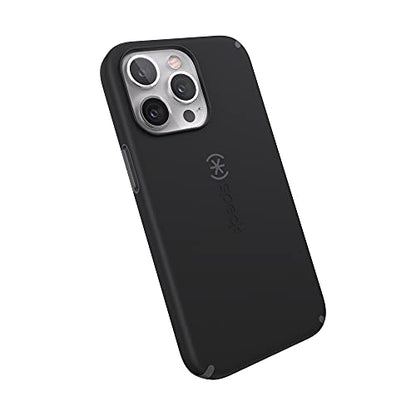 Speck iPhone 13 Pro Case - Drop Protection & Scratch Resistant with Dual Layer Protection & Slim Design Case for iPhone 13 Pro, CandyShell Pro, Black/Slate Grey - color: Black/Slate Grey