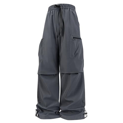 Men Cargo Pants Cotton Twill Stretch Tactical Quick Dry Multi Pockets Hiking Travel Job Site Tactical Pants for Men - color: B Dark Gray, size: X-Large