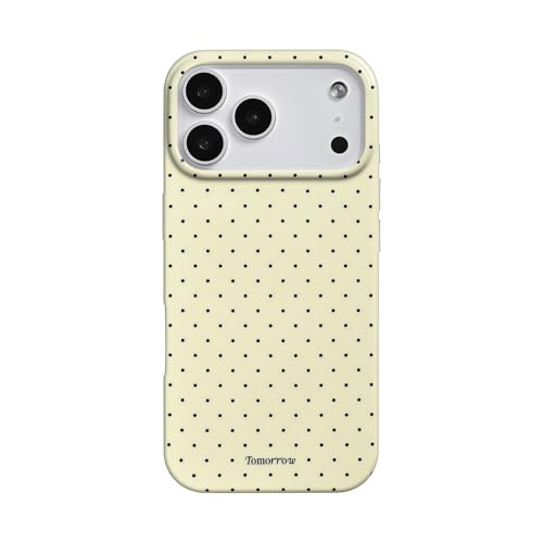 inewateri Compatible for iPhone 17 Pro Max Case with Cute Fashion Polka Dot Aesthetics Design Simple Cases for Soft TPU Slim Protection Cover-Yellow - color: Yellow, size: iPhone 17 Pro Max