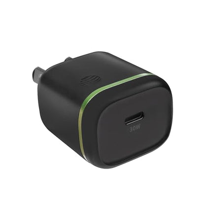 AT&T 30W USB C Wall Charger PD Fast Charging Foldable Travel Adapter Black - color: 30W Black