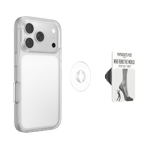 PopSockets Adhesive Phone Grip, Holder- Who Runs the World - color: Who Runs the World, style: Adhesive