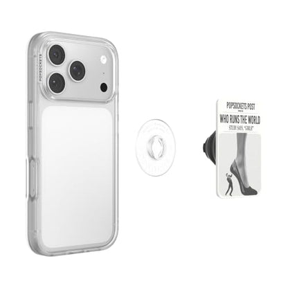 PopSockets Adhesive Phone Grip, Holder- Who Runs the World - color: Who Runs the World, style: Adhesive
