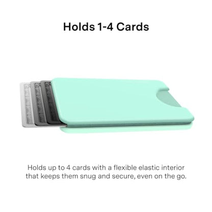 VELVET CAVIAR compatible with MagSafe Wallet - Magnetic Card Holder - color: Mint Jelly