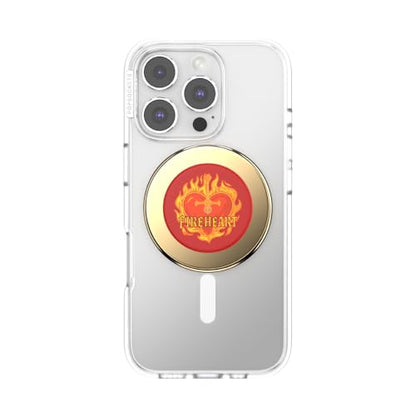 PopSockets Phone Grip for MagSafe, Magnetic Holder- Fireheart - color: Fireheart, style: MagSafe