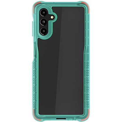 Ghostek COVERT Teal Clear Galaxy A13 5G Phone Case Shockproof Grip Bumper Protective Cover Slim Fit Thin Lightweight Design Cases Designed for 2021 Samsung Galaxy A13 5G (6.5in) (Teal-Limited Edition) - color: Teal [Limited], size: Galaxy A13 5G