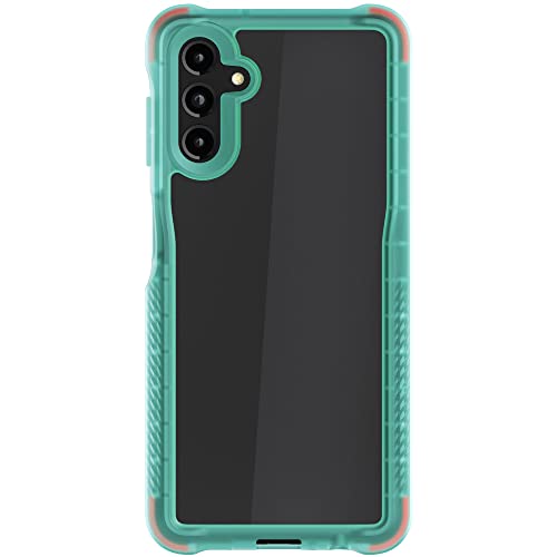 Ghostek COVERT Teal Clear Galaxy A13 5G Phone Case Shockproof Grip Bumper Protective Cover Slim Fit Thin Lightweight Design Cases Designed for 2021 Samsung Galaxy A13 5G (6.5in) (Teal-Limited Edition) - color: Teal [Limited], size: Galaxy A13 5G
