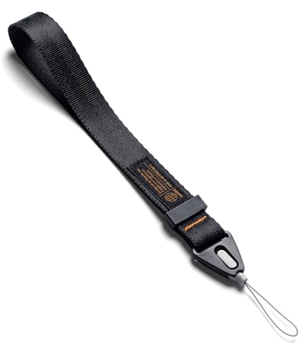 Ringke Hand Strap [Phone Wrist Strap] Designed for Camera Strap and Phone Strap, Adjustable Sturdy Universal Lanyard Compatible with Camera and Phone Case - Black - color: Black