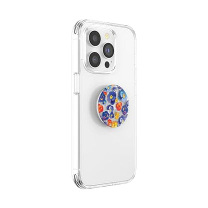 PopSockets Adhesive Phone Grip, Holder- Pansy Raid - color: Pansy Raid, style: Adhesive
