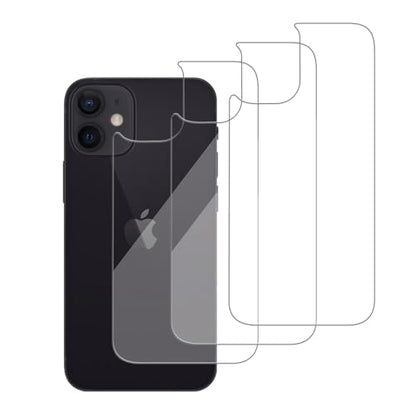 3 Pack Glass Back Screen Protector for iPhone 12 mini 2020 5.4-Inch - size: iPhone 12 mini 2020