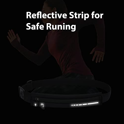AIKENDO Slim Running Belt for Women Men,Runners Fanny Pack Phone Holder